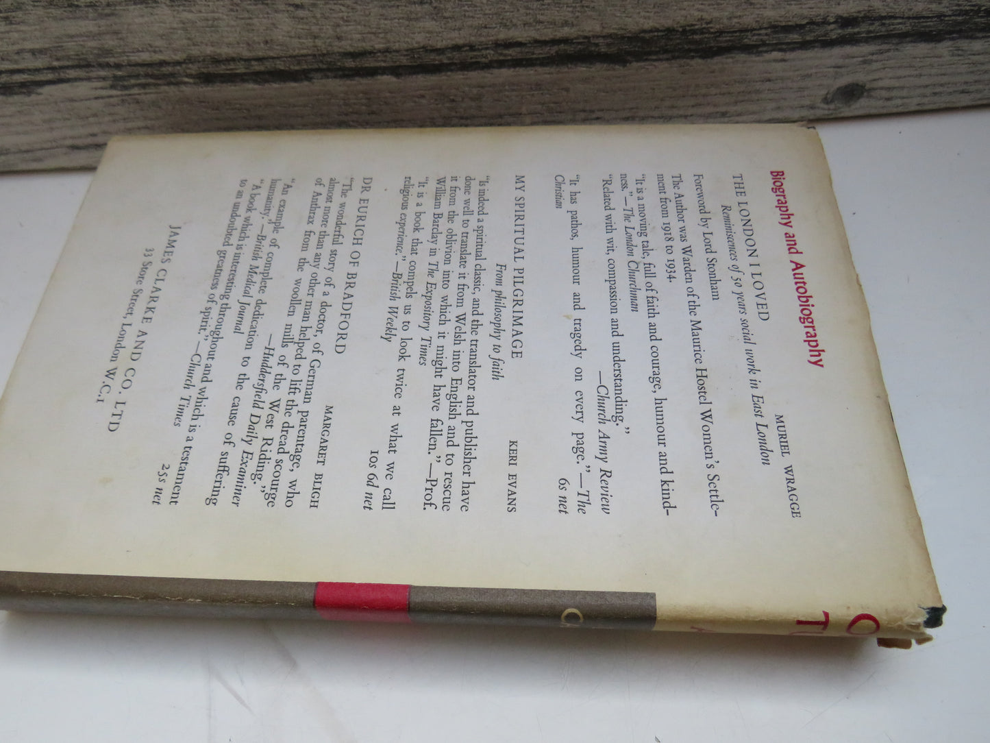Opportunity My Ally By Lewis L.L. Cameron 1965 Author Inscribed