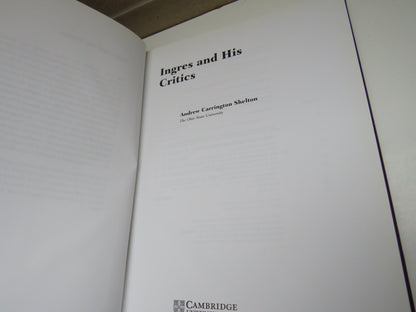 Ingres and His Critics by Andrew Carrington Shelton 2005 book image 3