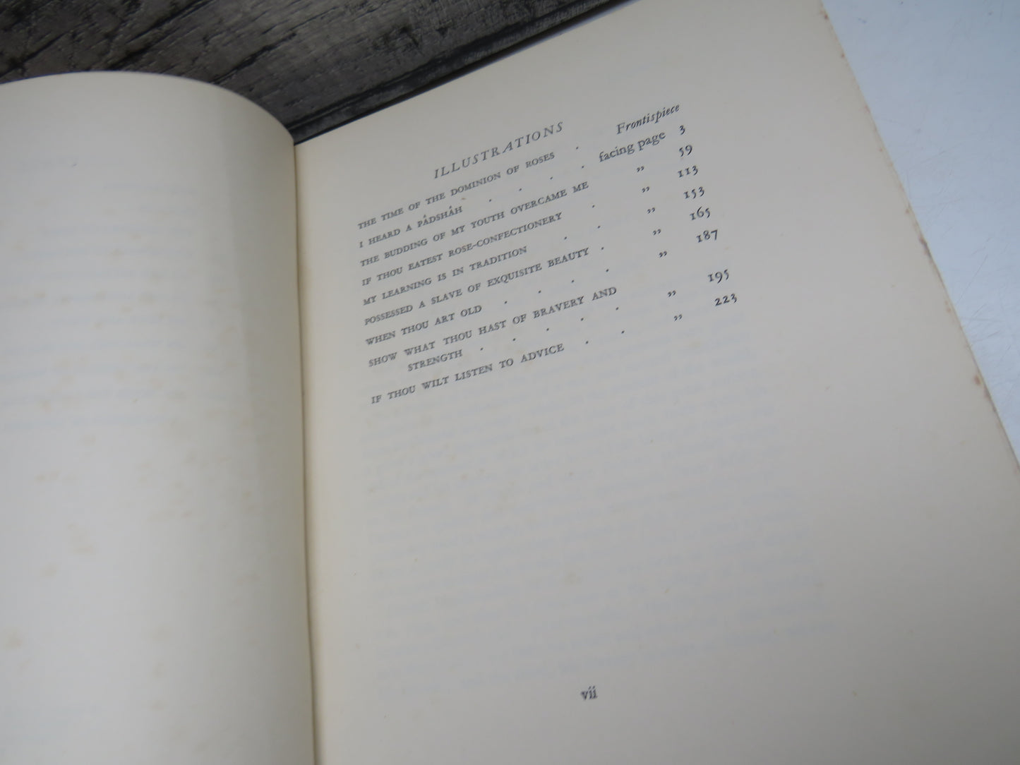 Tales From the Gulistan Translated by Sir Richard F. Burton, 1928