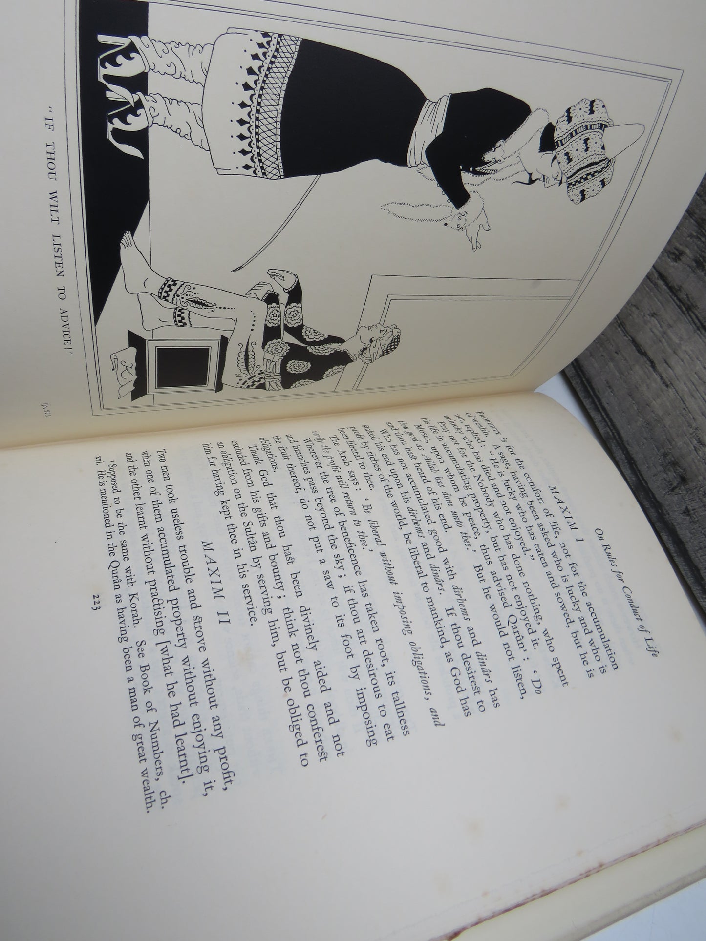 Tales From the Gulistan Translated by Sir Richard F. Burton, 1928