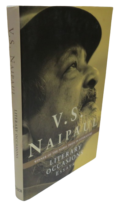 Literary Occasions Essays By V.S. Naipaul 2003 book front cover