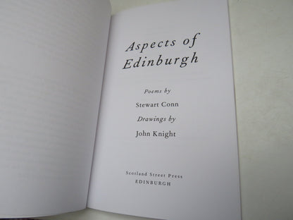 Aspects of Edinburgh by Stewart Conn, 2019 book image 3