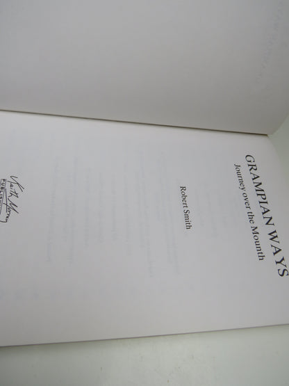 Grampian Ways Journey Over The Mounth by Robert Smith 1991 book image 4