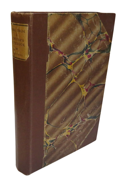 More From A Lawyer's Notebook 1933 book front cover
