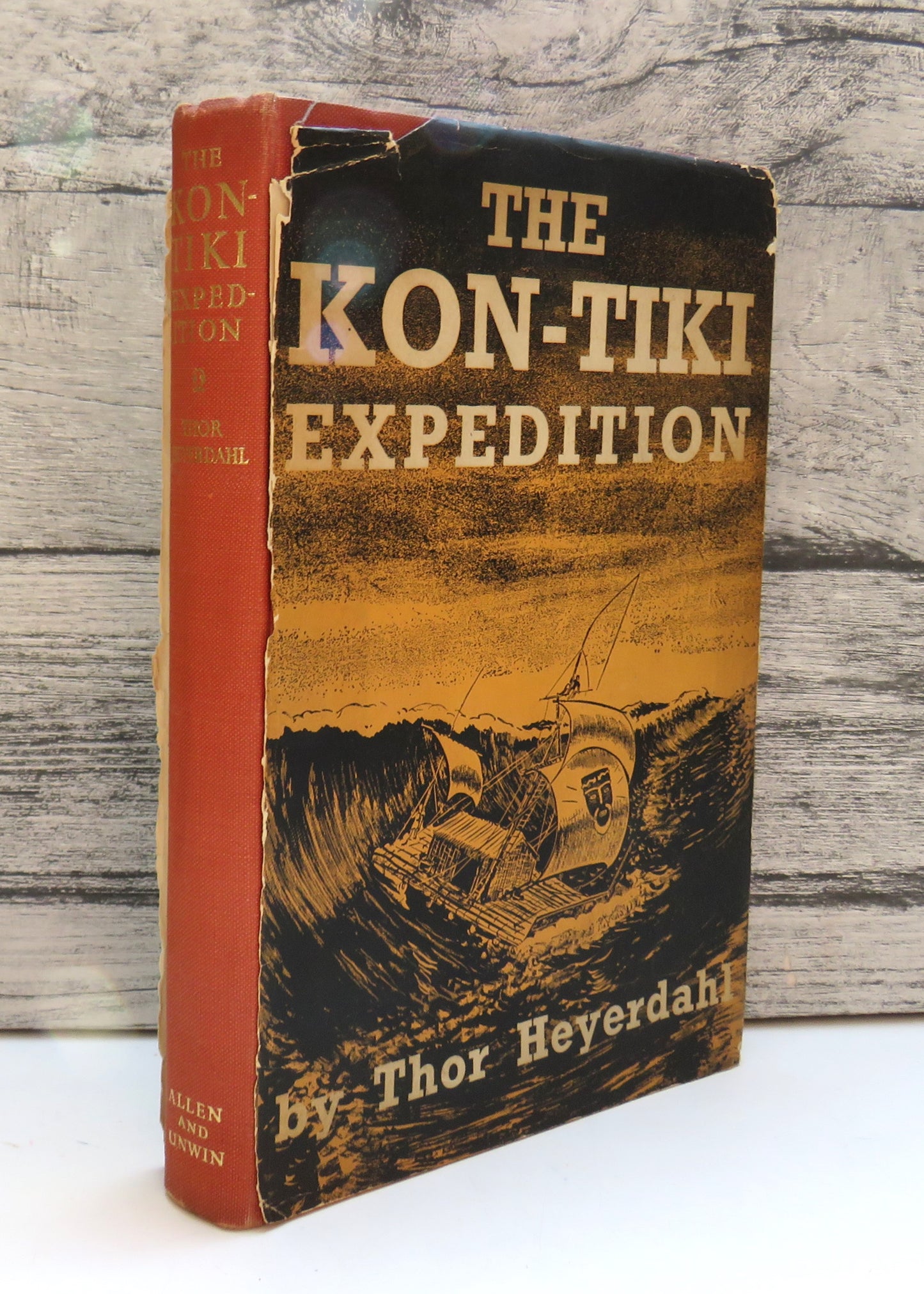 The Kon-Tiki Expedition By Raft Across The South Seas By Thor Heyerdahl Translated By F. H. Lyon 1950