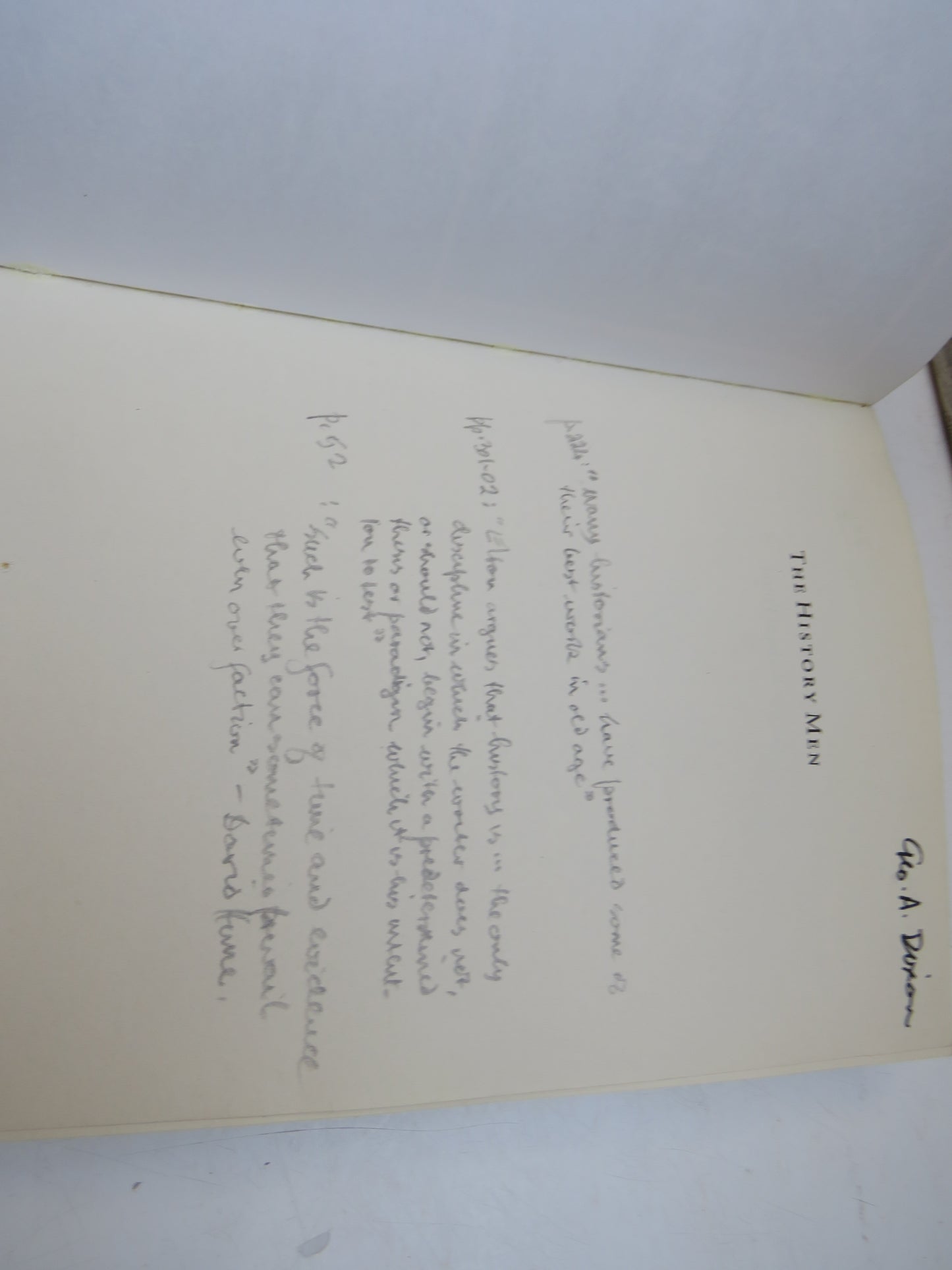 The History Men The Historical Profession In England Since The Renaissance By John Kenyon 1993