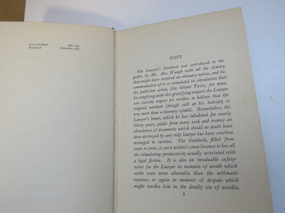 More From A Lawyer's Notebook 1933 book image 3