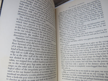 The Kon-Tiki Expedition By Raft Across The South Seas By Thor Heyerdahl Translated By F. H. Lyon 1950