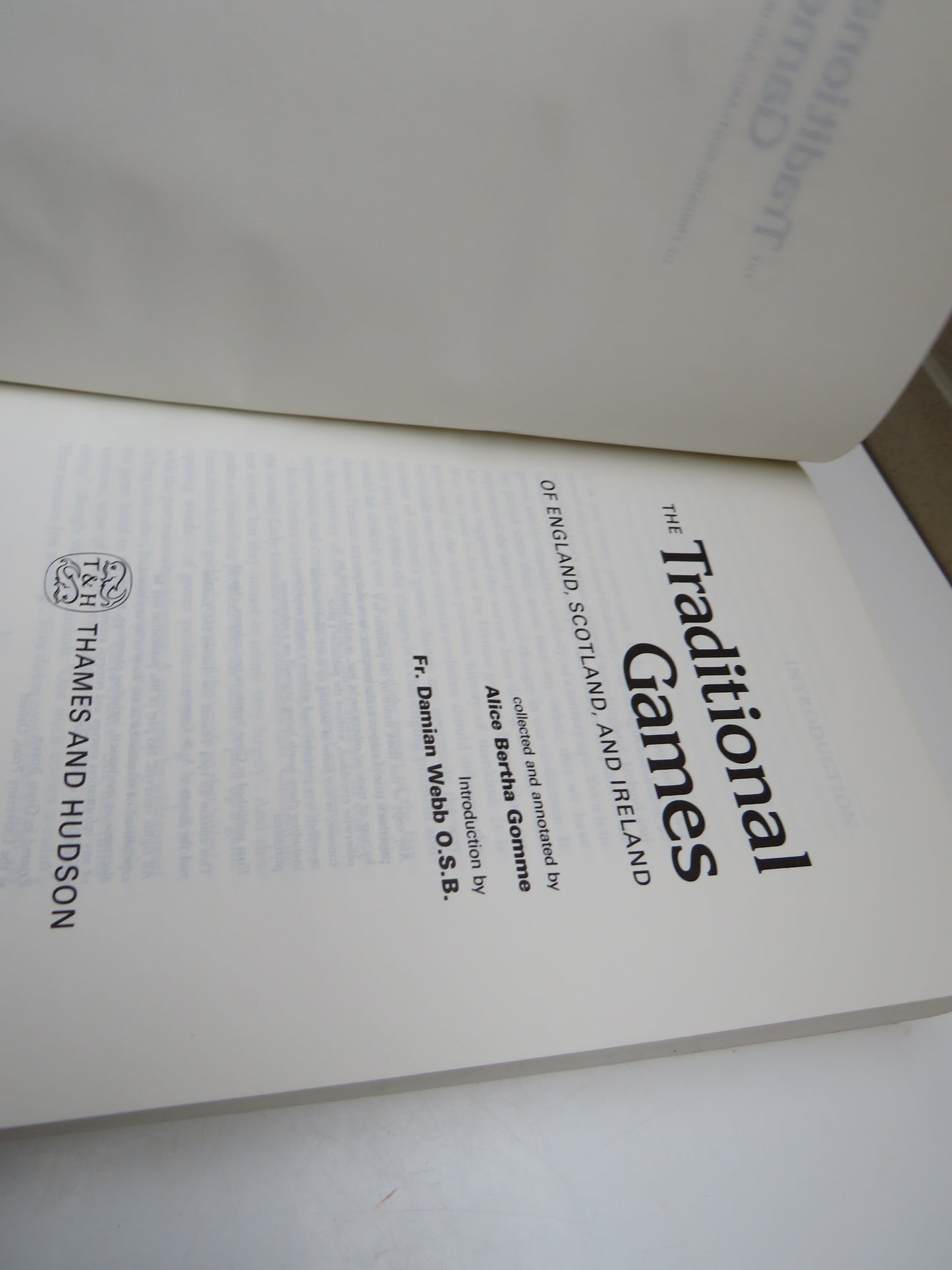The Traditional Games of England, Scotland and Ireland by Alice B. Gomme 1984