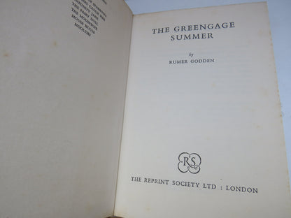 The Greengage Summer By Rumer Godden 1958