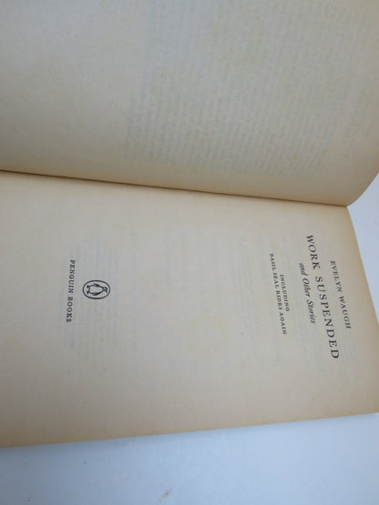 Work Suspended and Other Stories By Evelyn Waugh Penguin Books 1977 book image 2