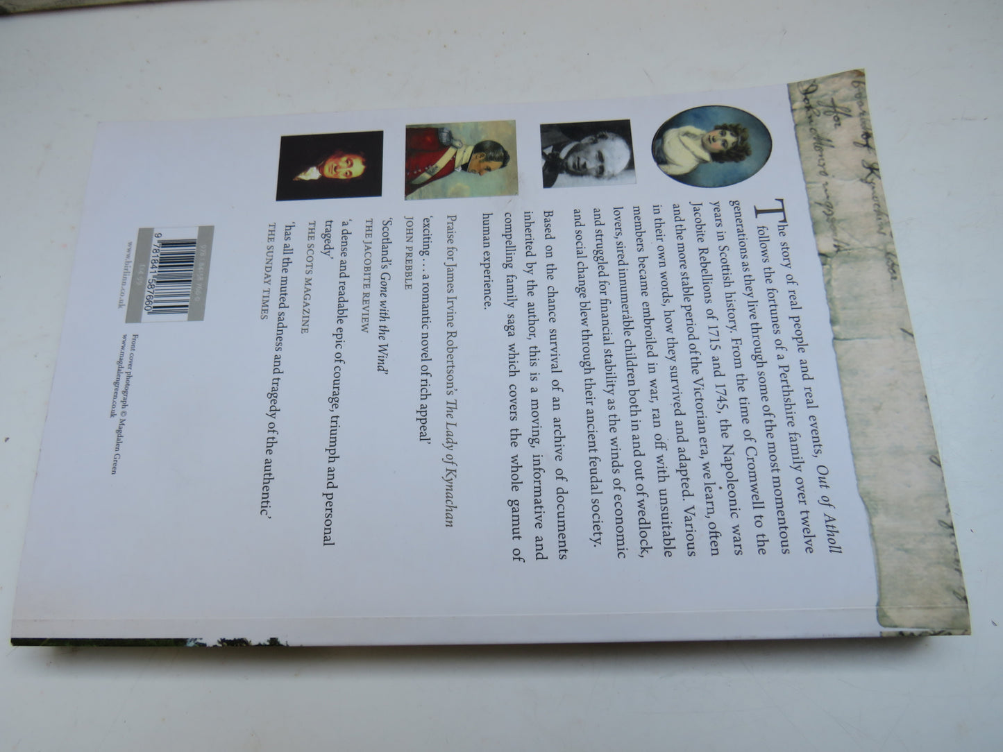 Out of Atholl Voices From The Shadow of Schiehallion By James Irvine Robertson 2008