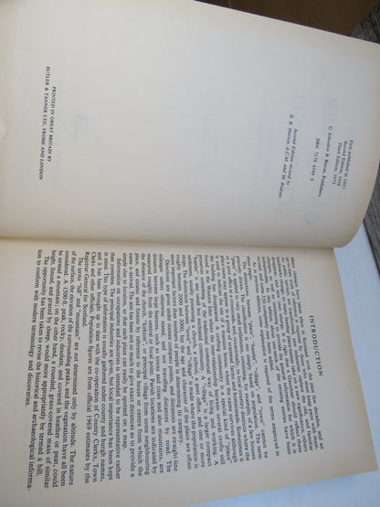 Johnston's Gazetteer of Scotland Including A Glossary of the Most Common Gaelic Names Revised By R.W. Munro 1973