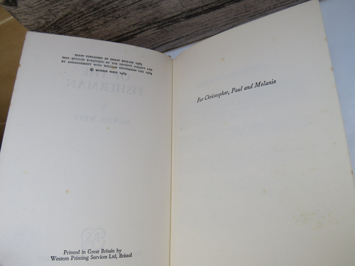 The Shoes of the Fisherman By Morris West 1964