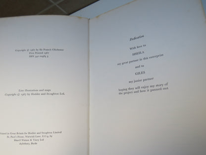 Gipsy Moth Circles The World by Francis Chichester, 1967 book image 5