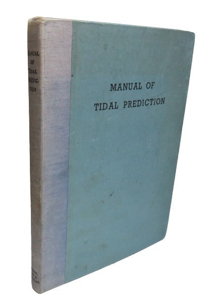Manual of Tidal Prediction, Brown, Son & Ferguson Ltd, 1950 book front cover