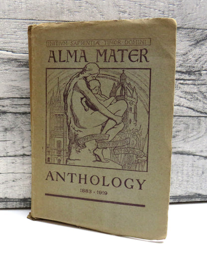 Alma Mater Anthology 1883 to 1919, Aberdeen University Magazine, 1919 book front cover