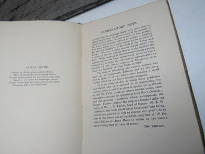 Alma Mater Anthology 1883 to 1919, Aberdeen University Magazine, 1919 book image 4