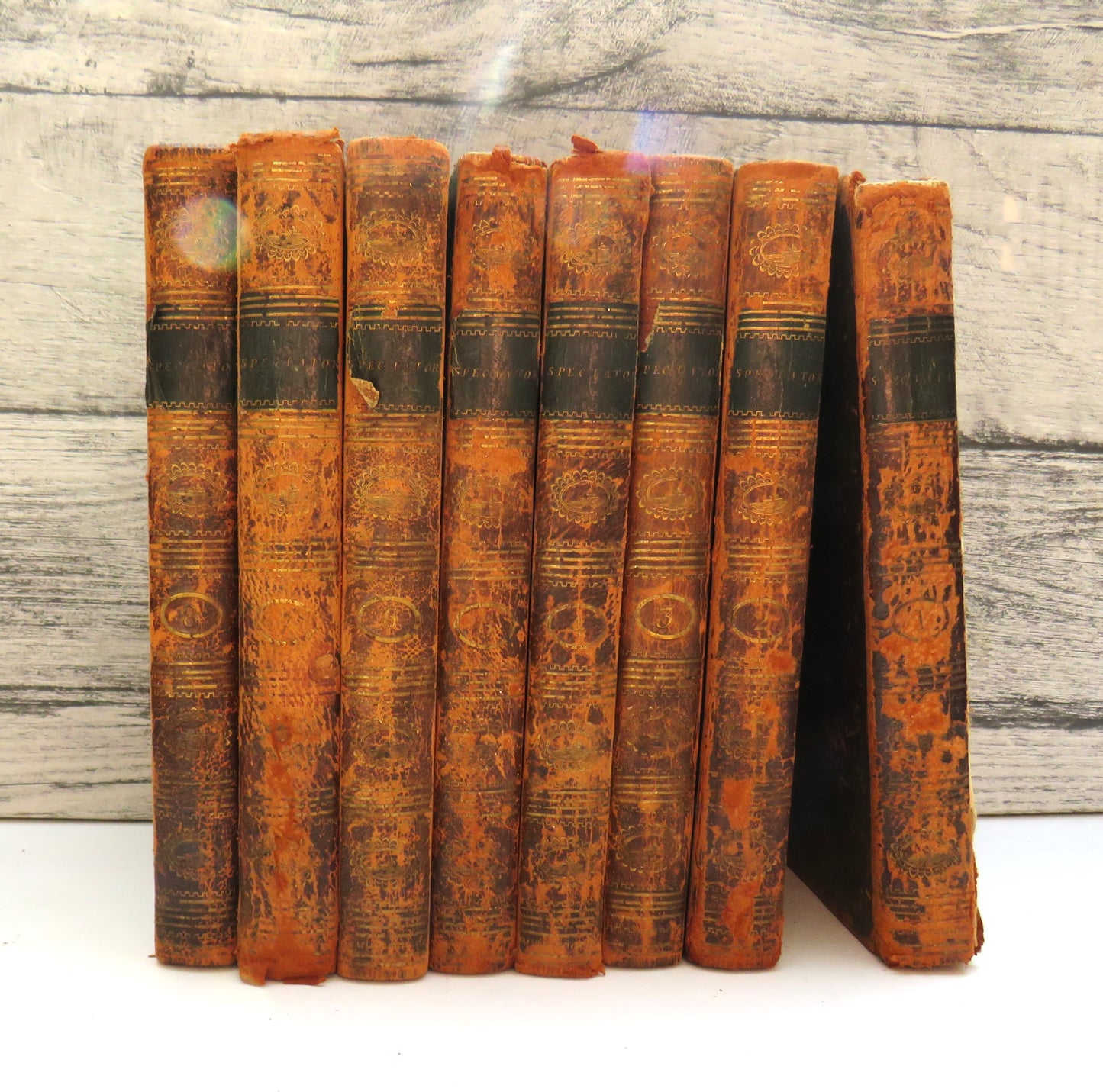The Spectator With Sketches of the Lives of the Authors, and Explanatory Notes In 8 Volumes 1797