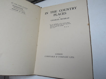 In the Country Places by Charles Murray, 1921 book image 3
