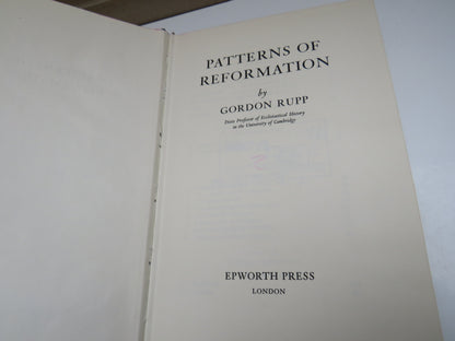Patterns of Reformation by Gordon Rupp 1969 book image 3