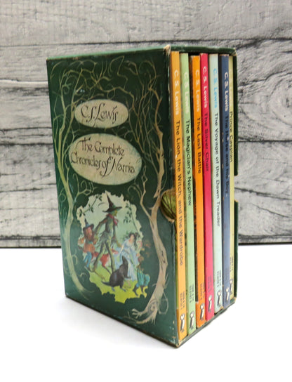 The Complete Chronicles of Narnia by C. S. Lewis, 1974 book front cover