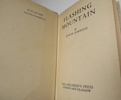 Flashing Mountain By Edwin Johnson 1966 book image 3