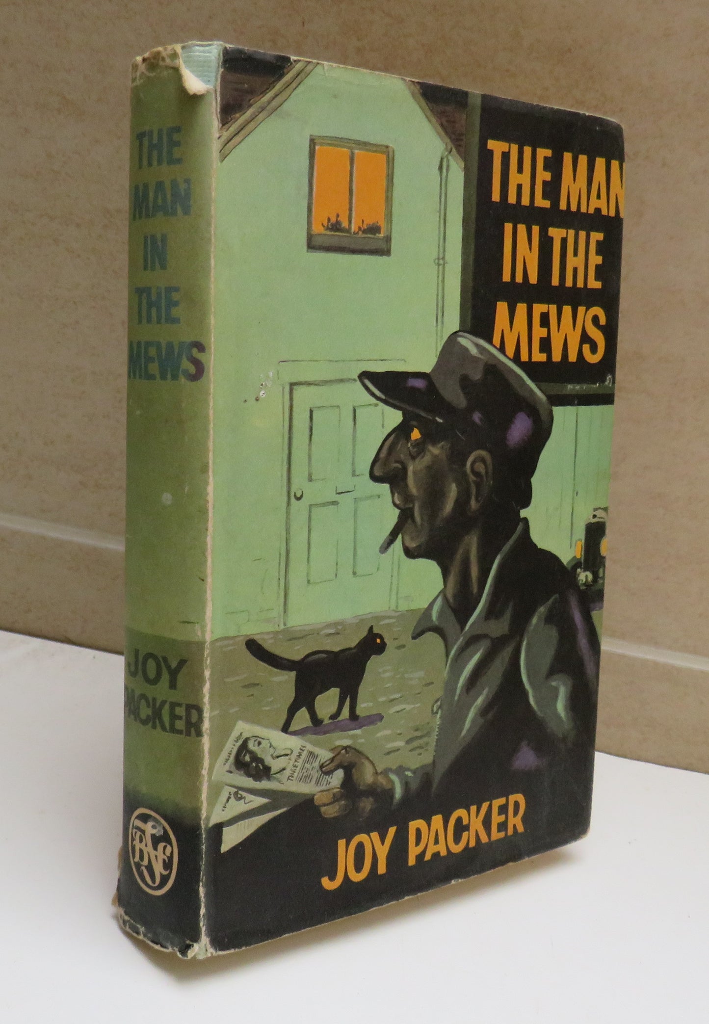 The Man in the Mews A Novel By Joy Packer 1964