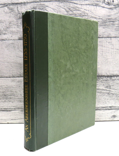 Life and Labour On An Aberdeenshire Estate 1735-1750 (Being Selections From The Monymusk Papers) Tra book front cover
