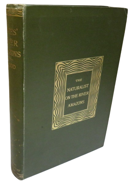 The Naturalist On The River Amazons By Henry Walter Bates 1892 book front cover