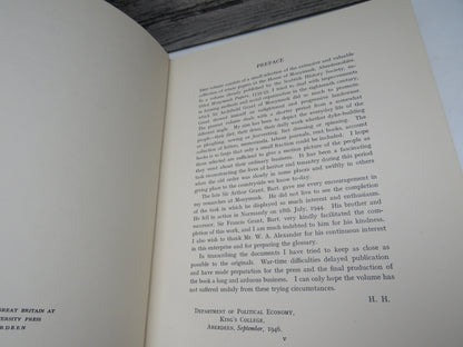 Life and Labour On An Aberdeenshire Estate 1735-1750 (Being Selections From The Monymusk Papers) Tra book image 4