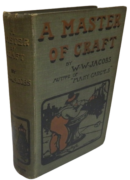 A Master of Craft by W.W. Jacobs 1900 book front cover