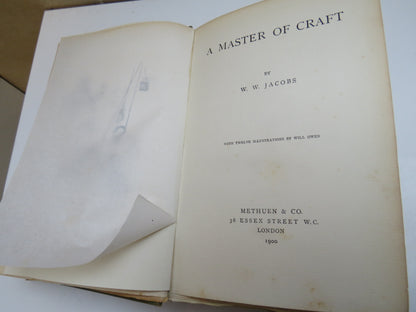 A Master of Craft by W.W. Jacobs 1900 book image 4