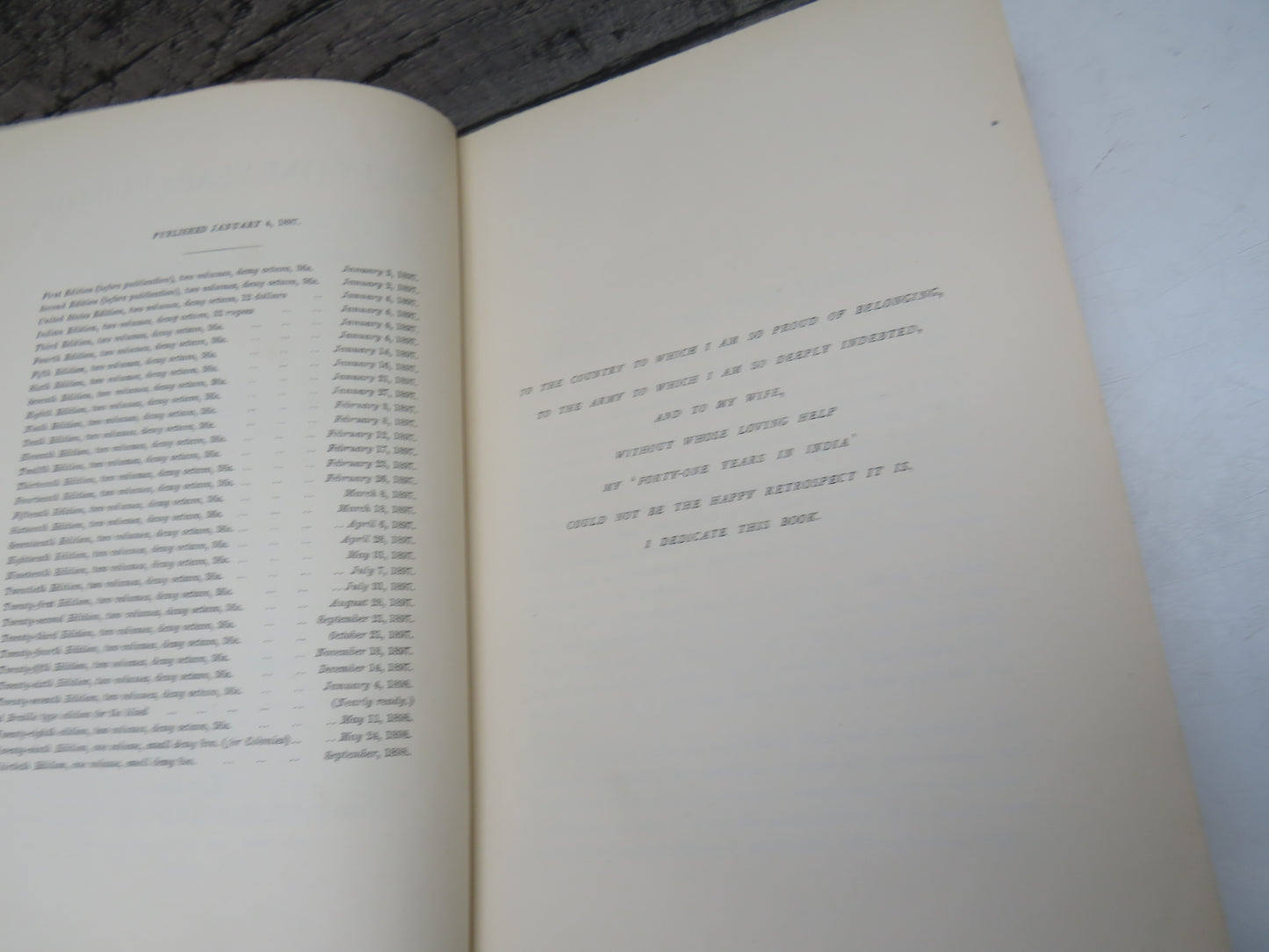 Forty-One Years in India from Subaltern to Commander-in-Chief by Field-Marshal Lord Roberts of Kandahar, 1898