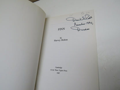 Finn By Harvey Holton 1987 book image 3