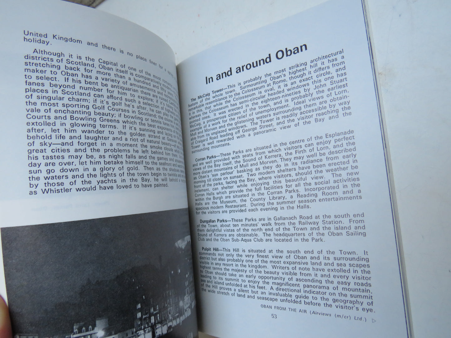 Oban The Official Guide 1972