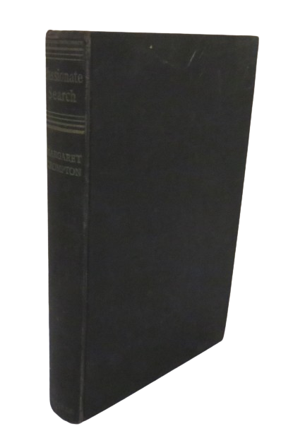 Passionate Search A Life Of Charlotte Bronte By Margaret Crompton 1955 1st Edition book front cover