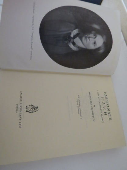 Passionate Search A Life Of Charlotte Bronte By Margaret Crompton 1955 1st Edition book image 4