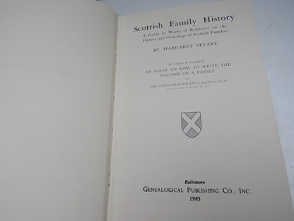 Scottish Family History A Guide To Works of Reference On The History and Genealogy of Scottish Famil book image 4