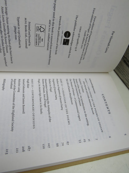 Blind Ossian's Fingal Fragments and Controversy Compiled and Translated By James Macpherson book image 5
