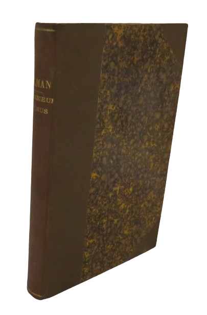 Monsieur Venus Roman Materialiste By Rachilde - Francis Talman 1884 book front cover