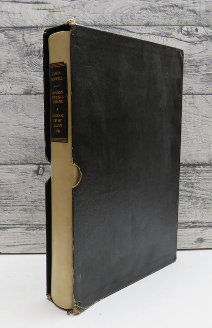 Boswell's London Journal 1762-1763 together with Journal Of My Jaunt, Harvest 1762 (Historical Journ book front cover