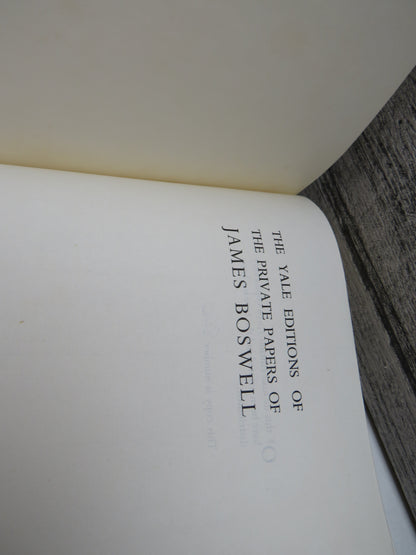 Boswell's London Journal 1762-1763 together with Journal Of My Jaunt, Harvest 1762 (Historical Journ book image 3