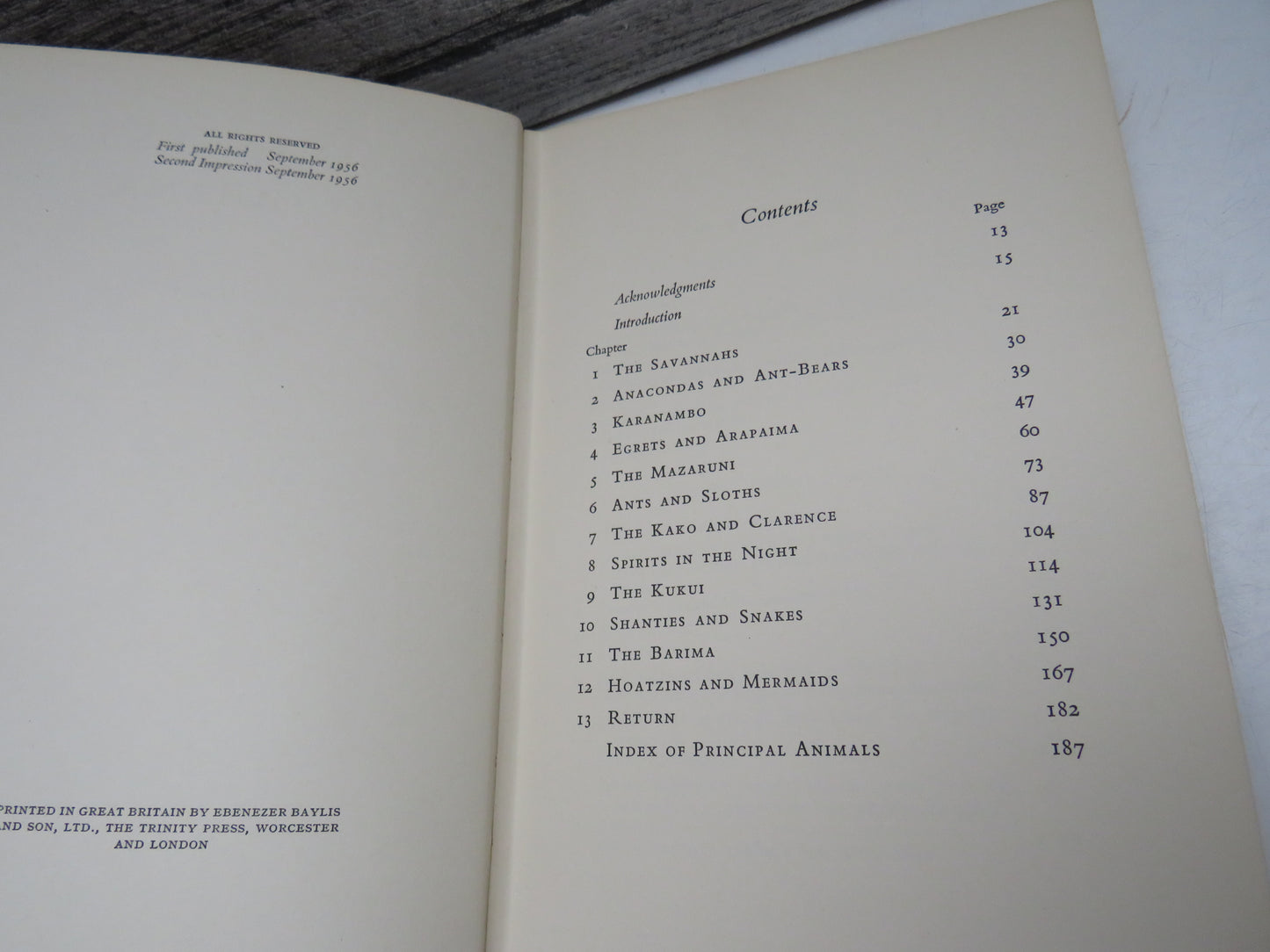 Zoo Quest to Guiana by David Attenborough (Signed Travel Book, 1956)