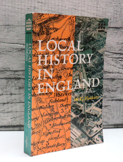 Local History In England By W. G. Hoskins 1972 book front cover