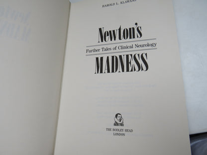 Newton's Madness, Further Tales of Clinical Neurology by Harold L. Klawans (Medical Book, 1990) book image 3