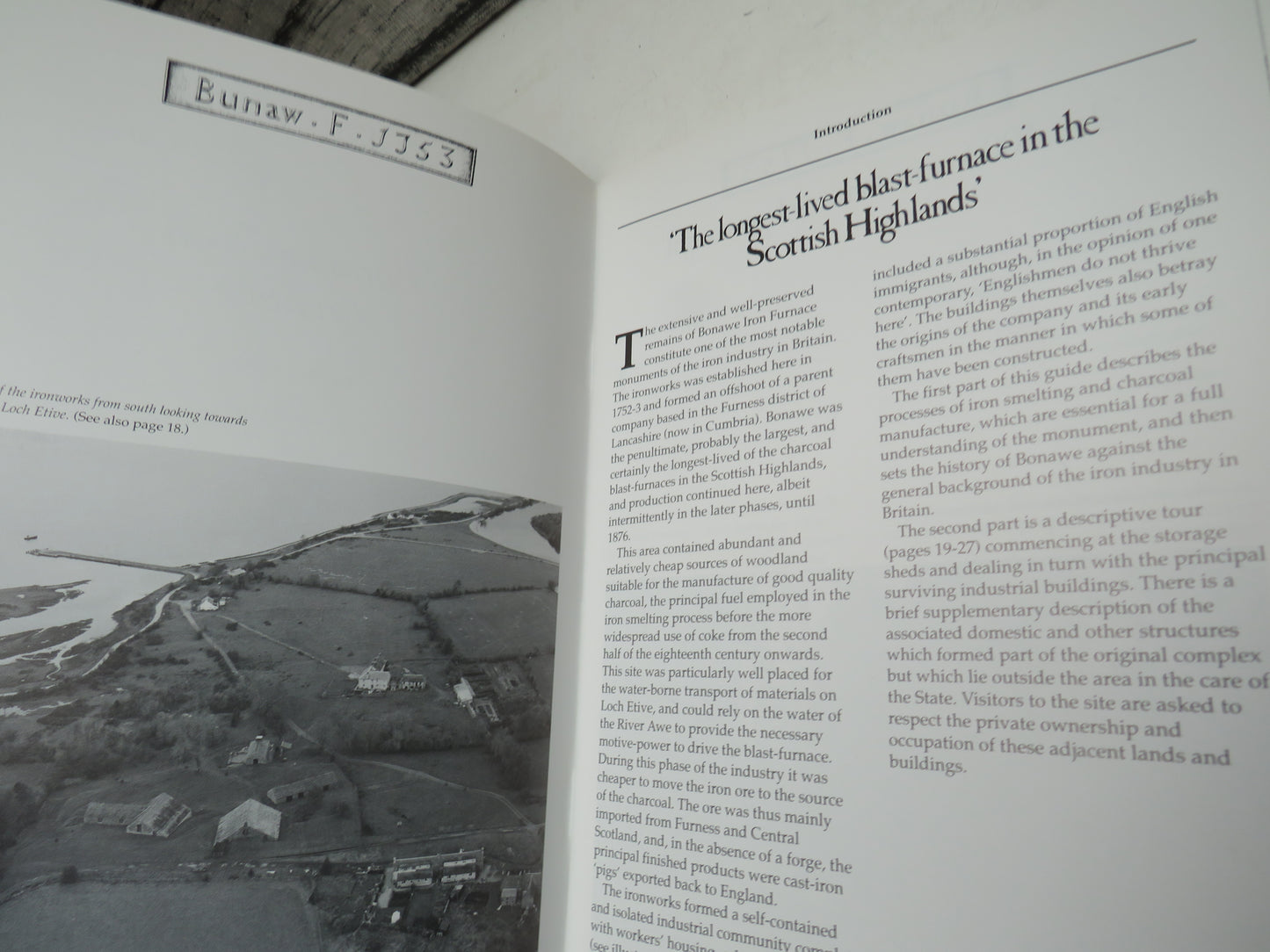 Bonawe Iron Furnace By Geoffrey P Stell and Geoffrey D Hay