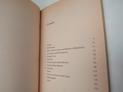 Genetic Risk A Book For Parents and Potential Parents By Stephen Thomas 1986 book image 5