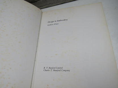 Design in Embroidery by Kathleen Whyte (Art & Craft Book, 1974) book image 3