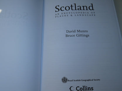 Scotland An Encyclopedia of Places & Landscape By David Munro & Bruce Gittings 2006 book image 3